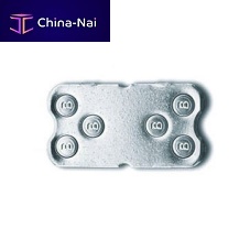 Rivet plate conveyor belt fastener BR series siliconstainless steelgalvanised steel