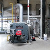 Superheated steam steam generator saturated steamwater tubethree-pass