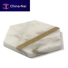 Brass coaster Brassmarble