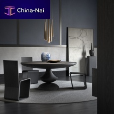 Contemporary table BIRIGNAO lacquered woodhemlocklacquered wood base