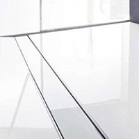 Stainless steel linear shower drain TECEDRAINLINE