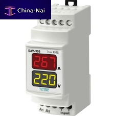 AC voltage measuring instrument DAV-300currentdigitalDIN rail