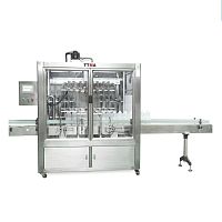 Fully-automatic filling machine bottlecanfor liquids