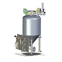 Dense phase pneumatic conveying system PIP seriesaspirationdilute phasefor bulk materials
