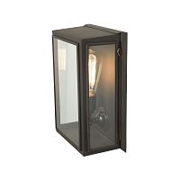 Contemporary wall light BOXoutdoorglassbrass