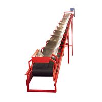Belt conveyor TDYinclinedfor wastecement