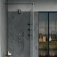Wall-mounted shower head Button cylindricalrain