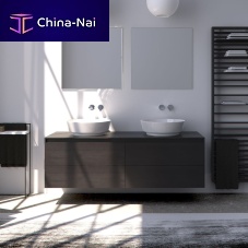 Wall-hung washbasin cabinet GESTALT INCAVOwoodencontemporarywith drawers