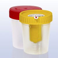 Polypropylene sample container 70693with capsterile