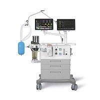 Trolley-mounted anesthesia workstation APUS x3with respiratory monitoringwith ventilator