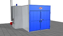 Chamber oven Euro FSC seriescuringcombustion