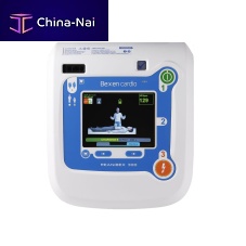 Semi-automatic external defibrillator Reanibex 300automatictrainingbiphasic