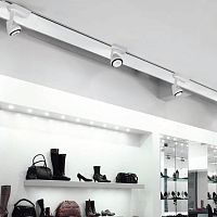 LED track light KOL AERIALroundaluminumcommercial