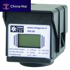 Pressure gauge with LCD display EPG 60electronicfor airfor the food industry