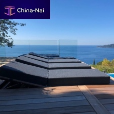 Customizable garden mattress Matelas outdoor sur mesuredoublesinglefoam