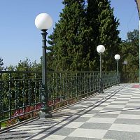 Urban lamp post A-1bgardentraditionalcast iron