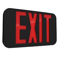 Surface mounted emergency light EXIT34rectangularLEDmetal