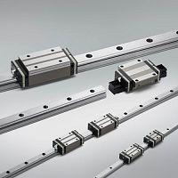Ball bearing guideway NHsteelprecisionhigh moving speeds