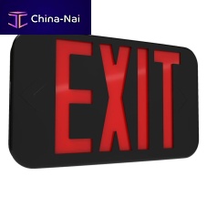 Surface mounted emergency light EXIT34rectangularLEDmetal