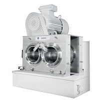Compact palletizer Bepex Gear Pelletiserhandlingfor the pharmaceutical industry