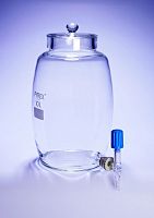 Laboratory bottle 1565 seriesstoragesuctionborosilicate glass