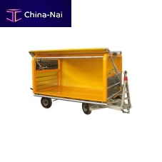 Airport terminal luggage trolley CBL 4-wheelopen