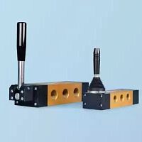 Control valve lever controlregulatingfor compressed air