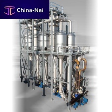 Thermal evaporator processfor liquid concentrationfruit puree