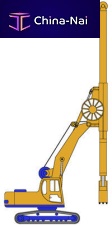 Diaphragm wall drilling rig MPK-300crawlerrotaryhydraulic