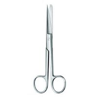 Surgical scissors for humansstraight