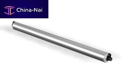 Slip-on conveyor roller aluminum