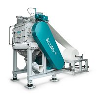 Fine cutting mill SecoMy®knifehorizontalfor plastics