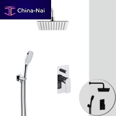 Wall-mounted shower set AMBITION AI615ZL7720built-incontemporaryfor hotel