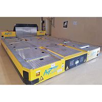 Battery-powered self-propelled trailer more than 6 axlesfor heavy loadsmodular