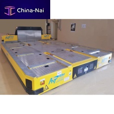 Battery-powered self-propelled trailer more than 6 axlesfor heavy loadsmodular