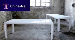 Contemporary table SOLITARIOwoodenrectangular
