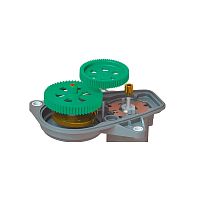Rotary actuator electricspur gearsteel