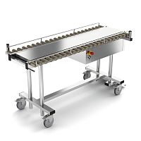Roller conveyor 100 41for sterilization servicesmobilefor baskets