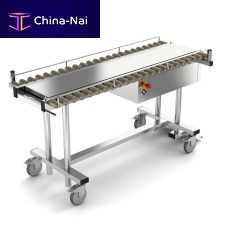 Roller conveyor 100 41for sterilization servicesmobilefor baskets