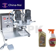 Pneumatic capping machine DHZ-550automaticfor bottlesfor the food industry