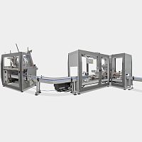 Vertical tray forming machine SKYmotorizedhot-melt gluecarton