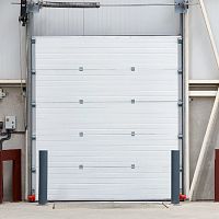 Sectional industrial door galvanised steelpolyurethaneautomatic