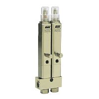 Grease lubricant metering device SL-V XLsingle-linehigh-pressurestainless steel