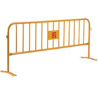 Metal guard rail road