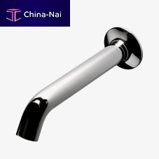 Chromed metal bathtub spout PTTS82brasswall-mounted