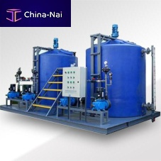 Liquids dosing unit waterpolymerpowder