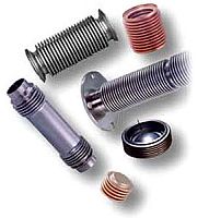 Round bellows metalfor machines