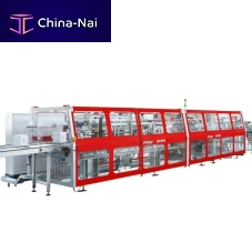 Continuous case packer Altairpackaging machinecartonbeverage
