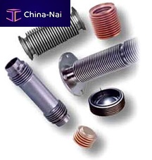 Round bellows metalfor machines