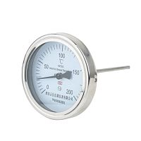 Bimetallic thermometer WSS seriesdialIP55for gas